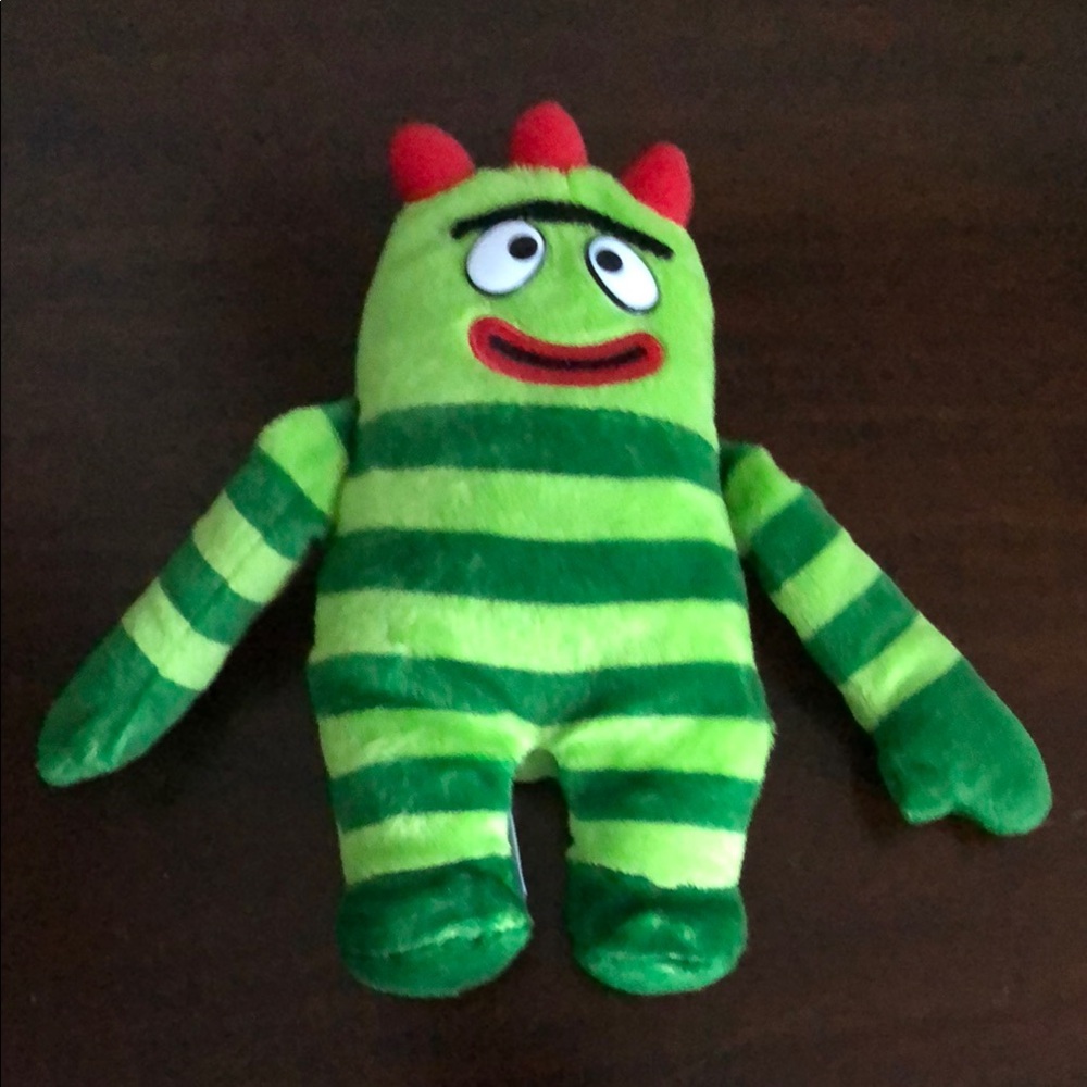 TY YO GABBA GABBA BROBEE 7 1/2” beanie  - VERY gently used condition